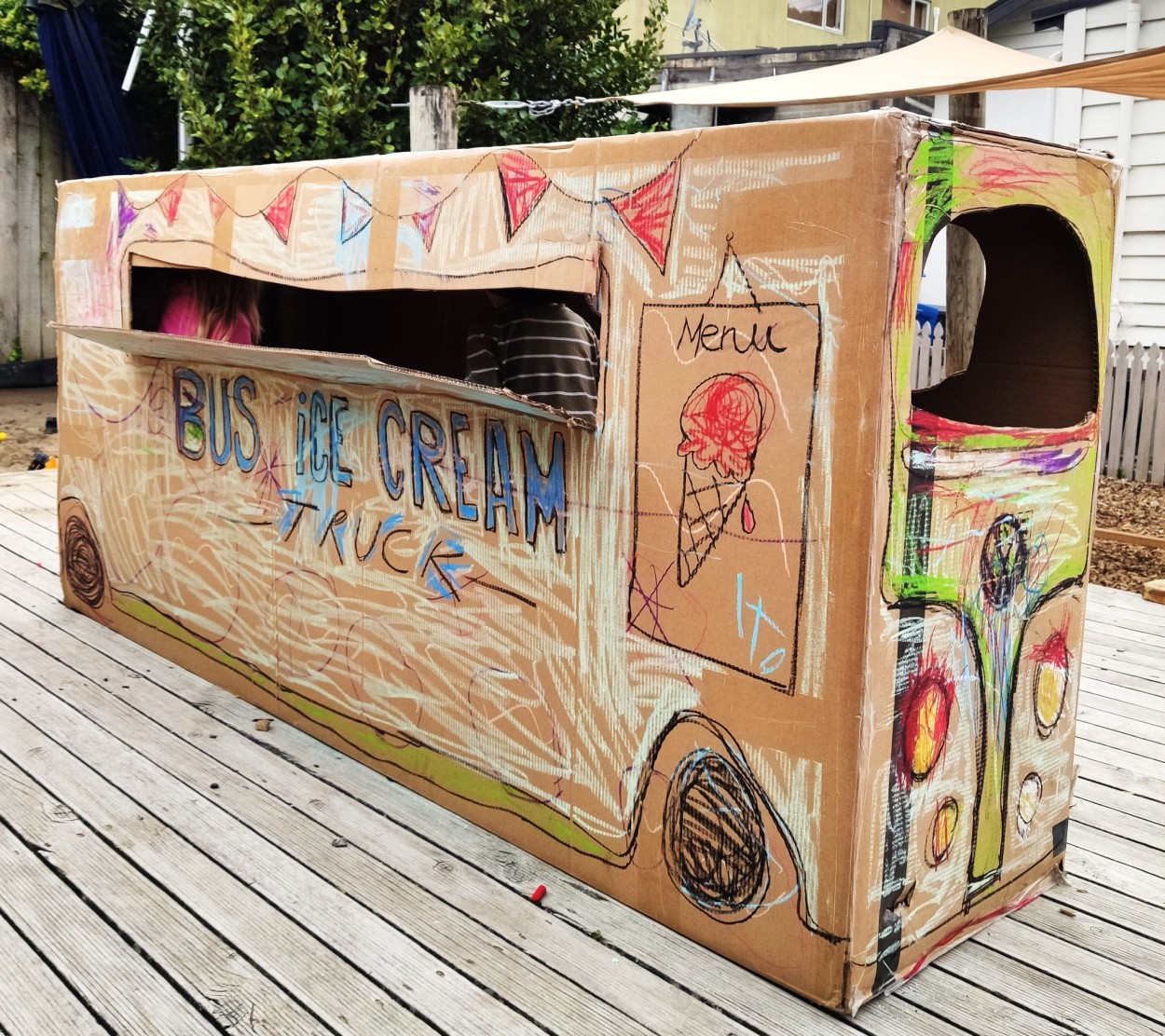 Our Icecream Van Sky Bus