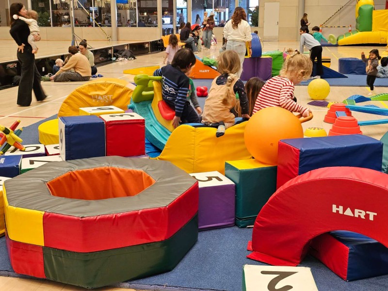 It is always great to get out and about during the school holidays - Gym Jam! | Montessori Children's House